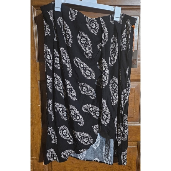 NEW Knox Rose Drapey A-Line Wrap Skirt - Picture 3 of 8